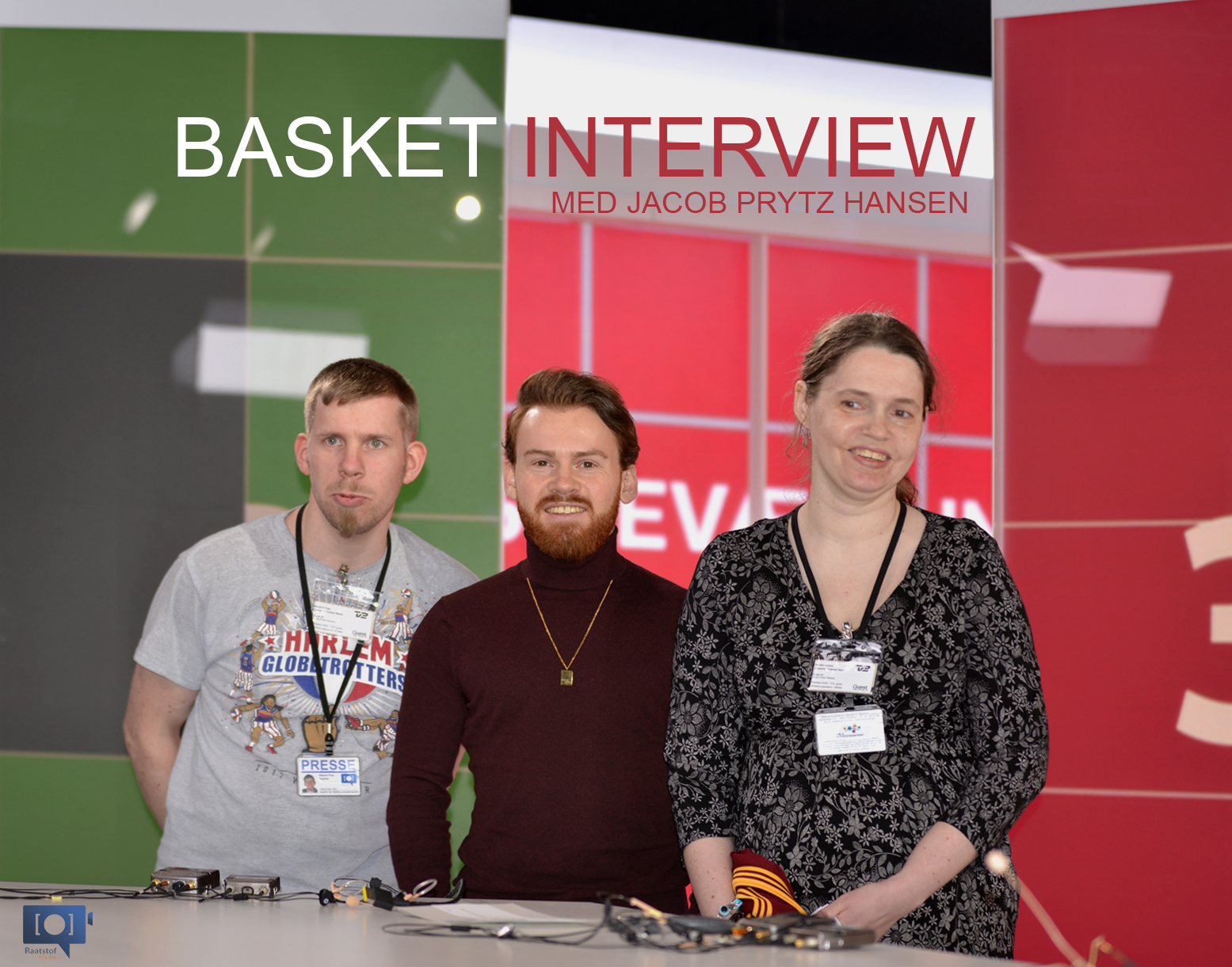 Raatstof Medie interview på TV2-Sport i Odense